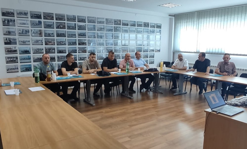 Professional training of service technicians from Kosovo and Italy at Centrometal