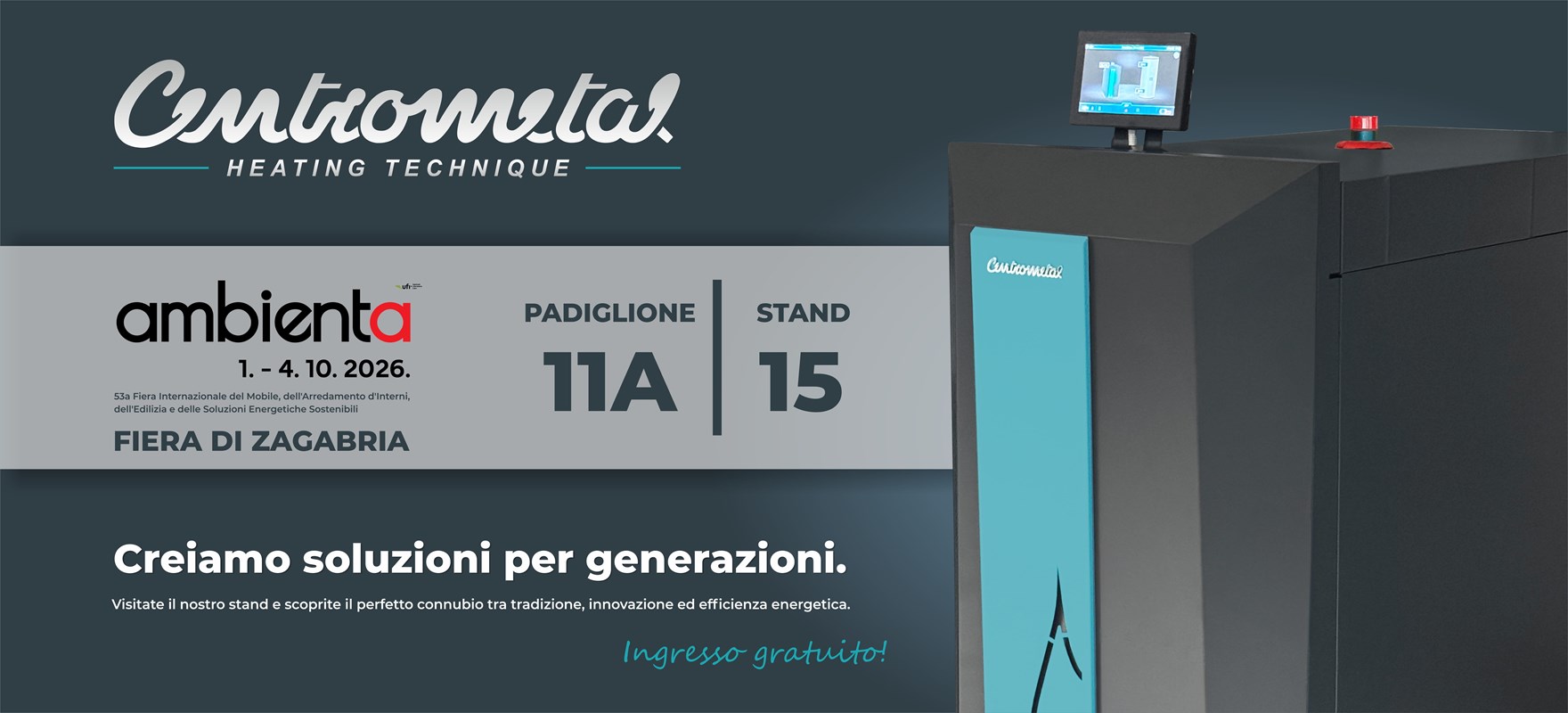 Ci vediamo alla fiera Ambienta!